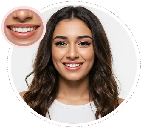 شكل ابتسامة هوليود